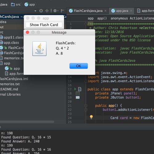 Screenshot Java
